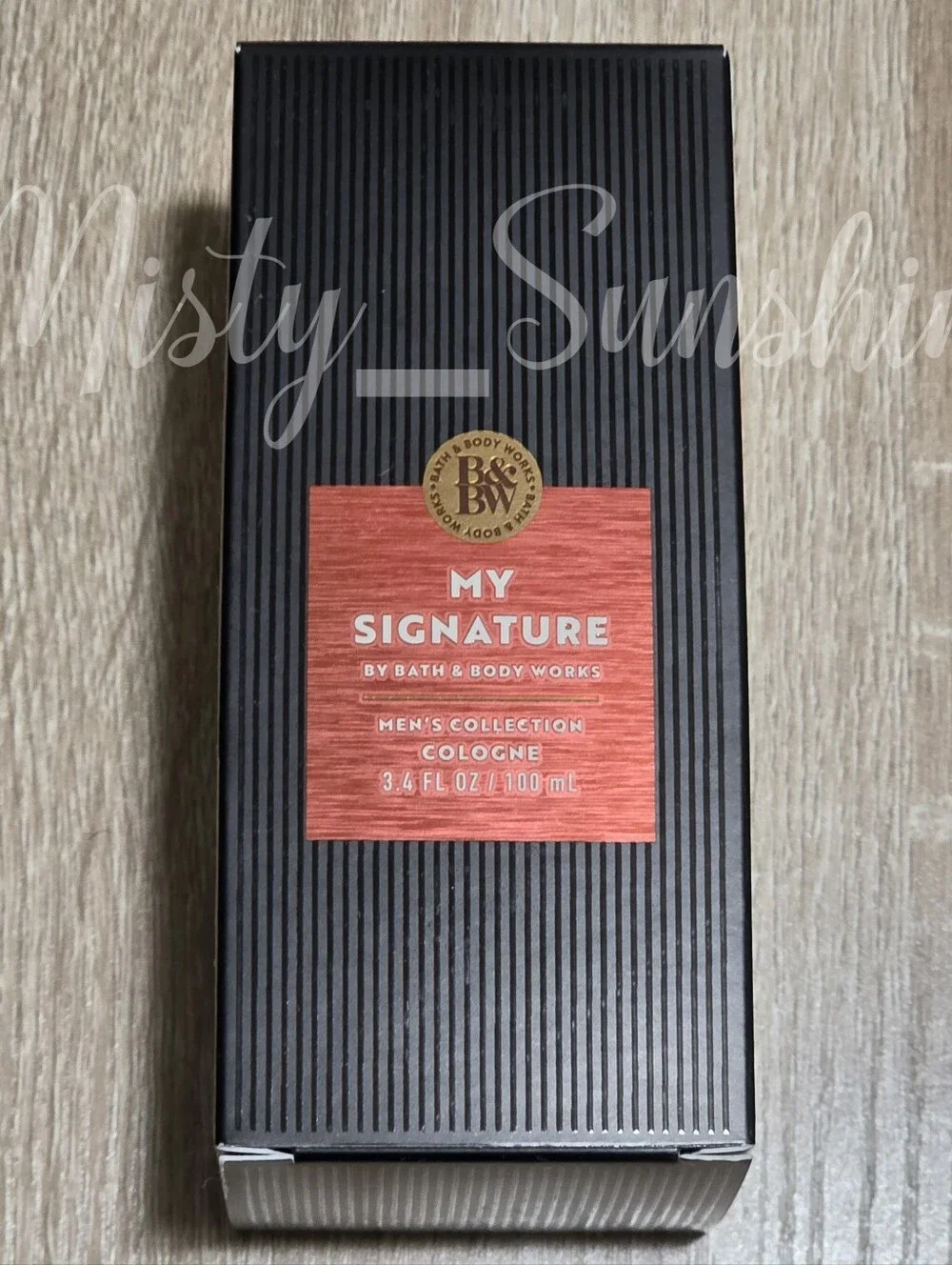 Bath & Body Works Men's My Signature Cologne 3.4oz Fragrance NEW in Box RARE